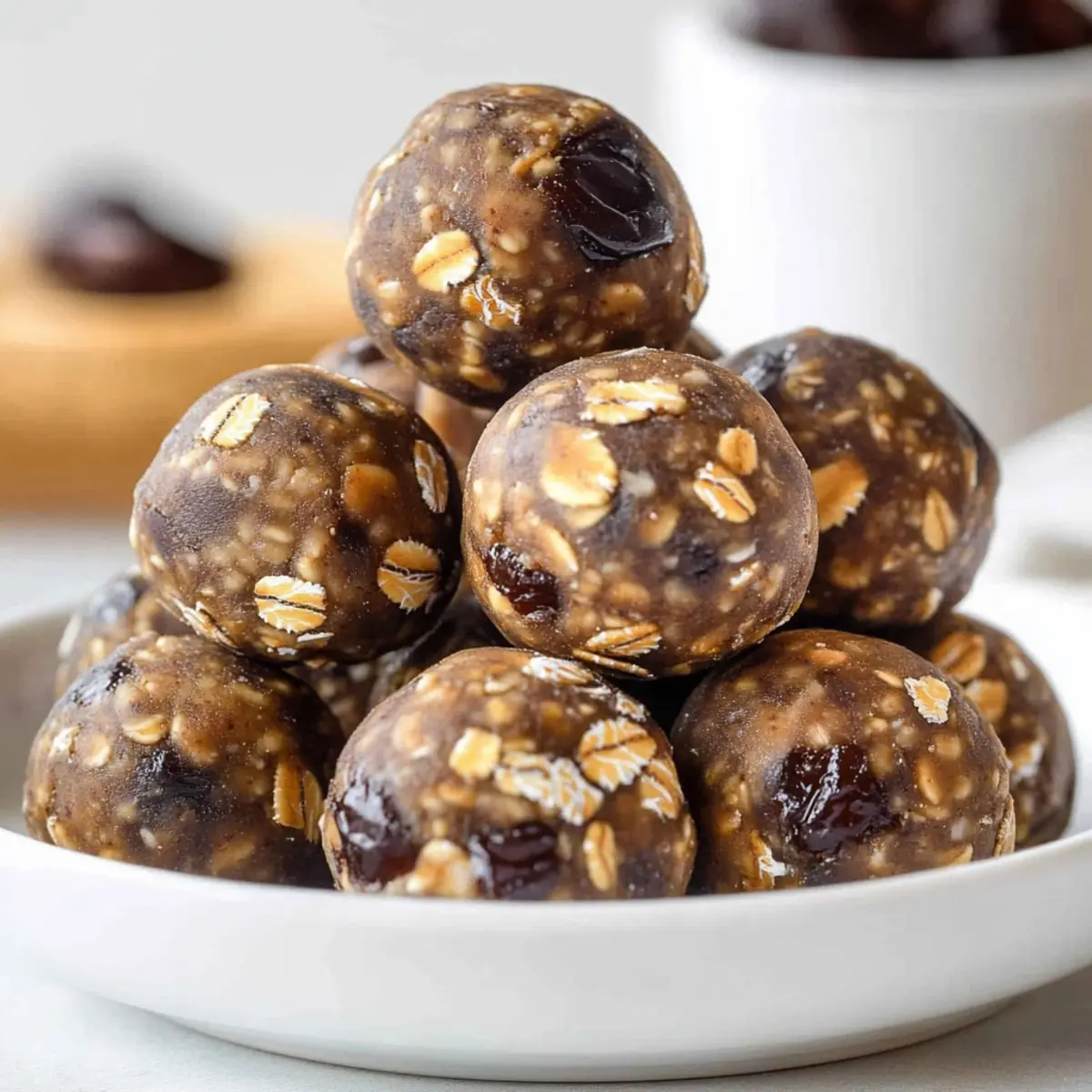 Wholesome Oat Peanut Butter Date Balls for Energizing Snacking 1