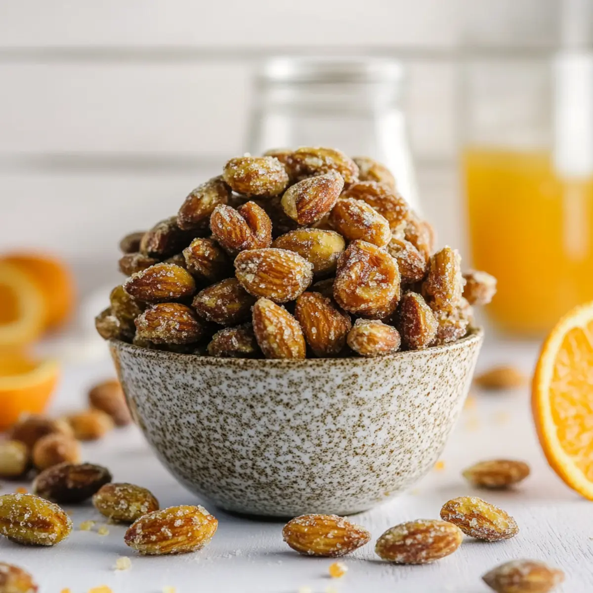 Irresistibly Crunchy Orange Candied Almonds for Gifting 3
