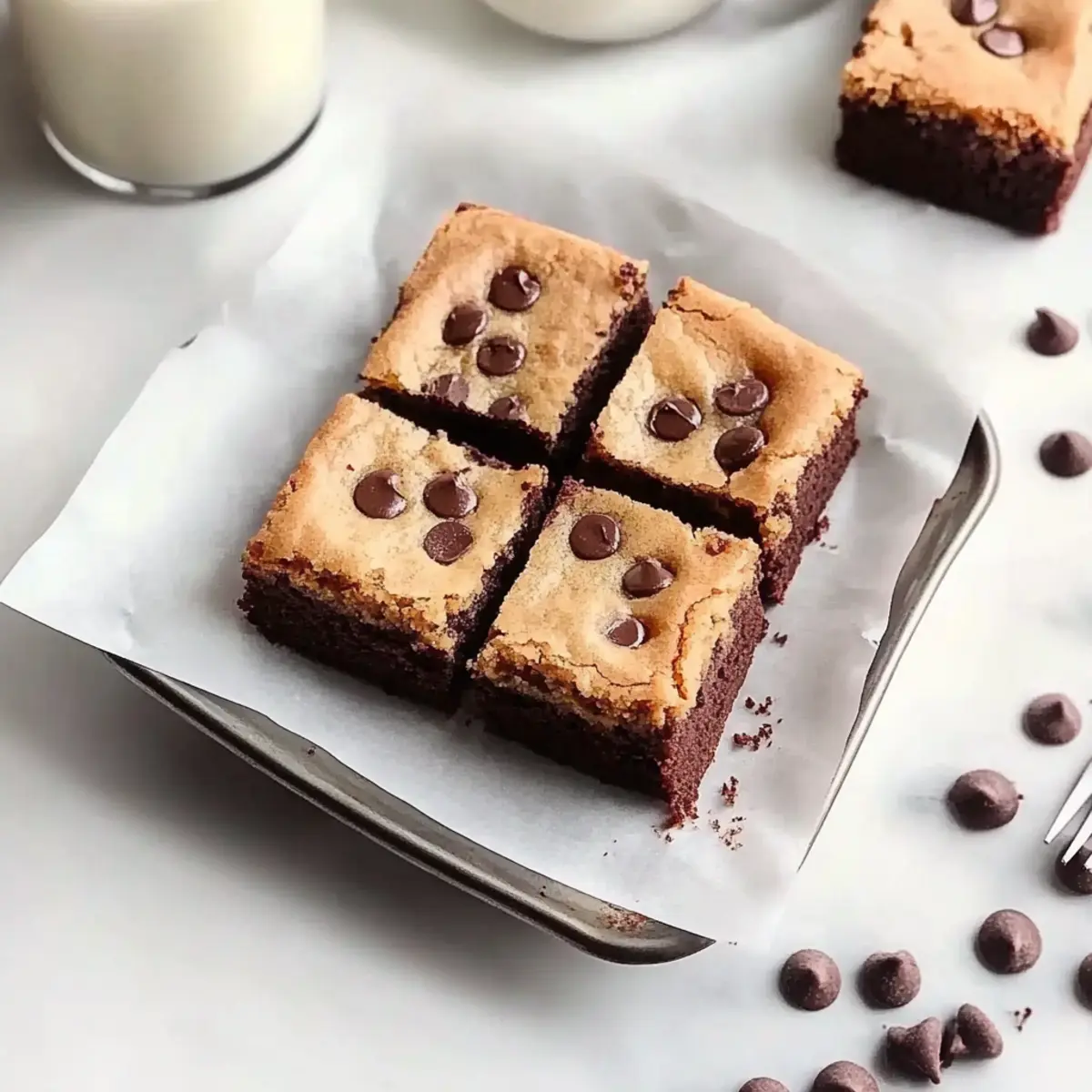 Decadent Double Layer Vegan Brookies: Irresistibly Delicious! 3 kagsuht44rgvdbpyqi9m