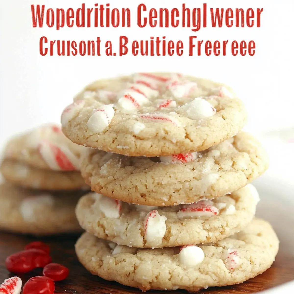 Irresistibly Soft Vegan White Chocolate Peppermint Cookies 3