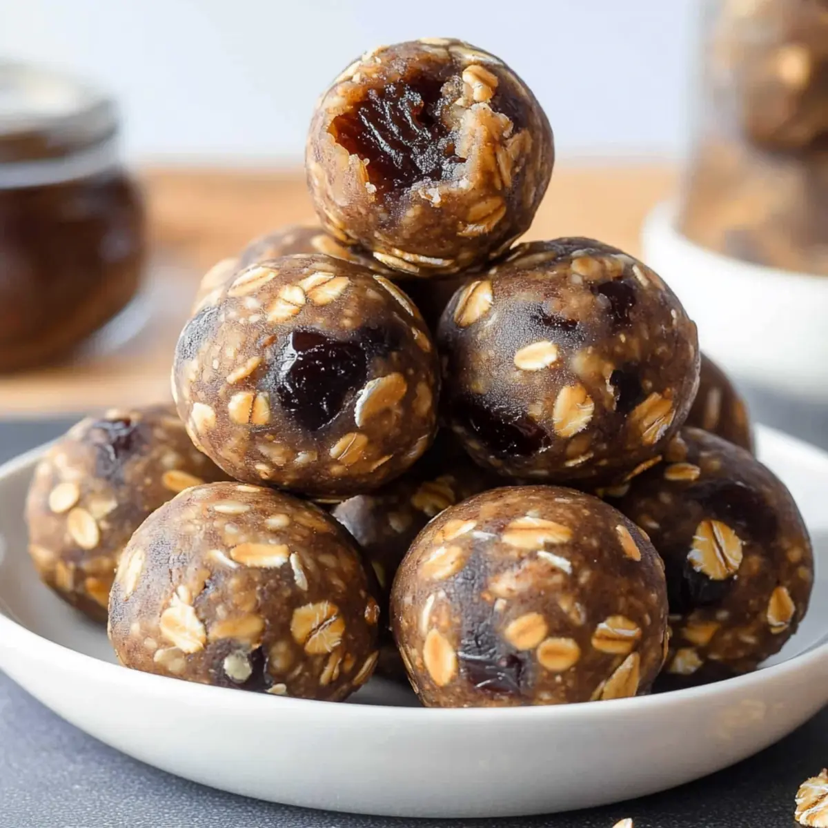 Wholesome Oat Peanut Butter Date Balls for Energizing Snacking 2