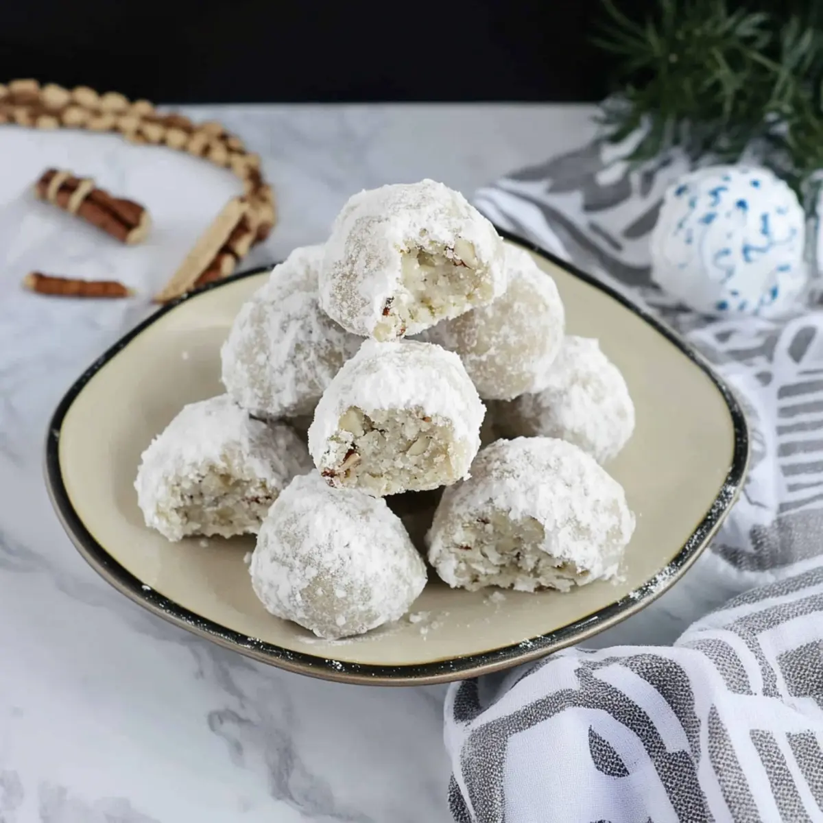 Melt-in-Your-Mouth Vegan Pecan Snowball Cookies to Savor 2