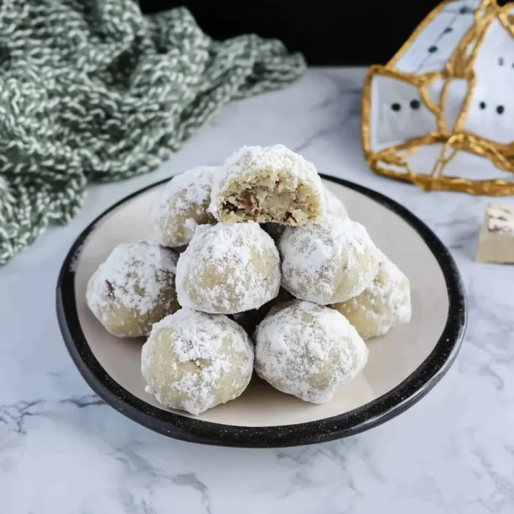 Melt-in-Your-Mouth Vegan Pecan Snowball Cookies to Savor 12 Vegan Pecan Snowball Cookies