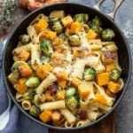 Cozy Comfort: Brussels Sprouts & Butternut Squash Pasta Delight 29 Brussels Sprouts & Butternut Squash Pasta