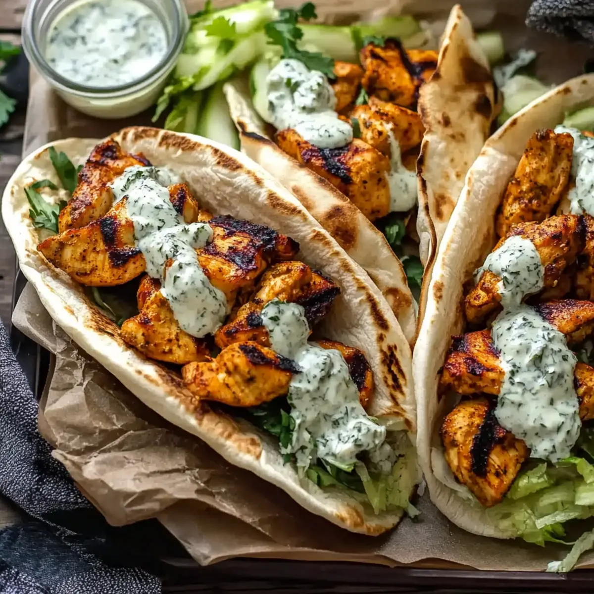 Juicy Sheet Pan Chicken Pitas with Herby Ranch Delight 4 Sheet Pan Chicken Pitas with Herby Ranch