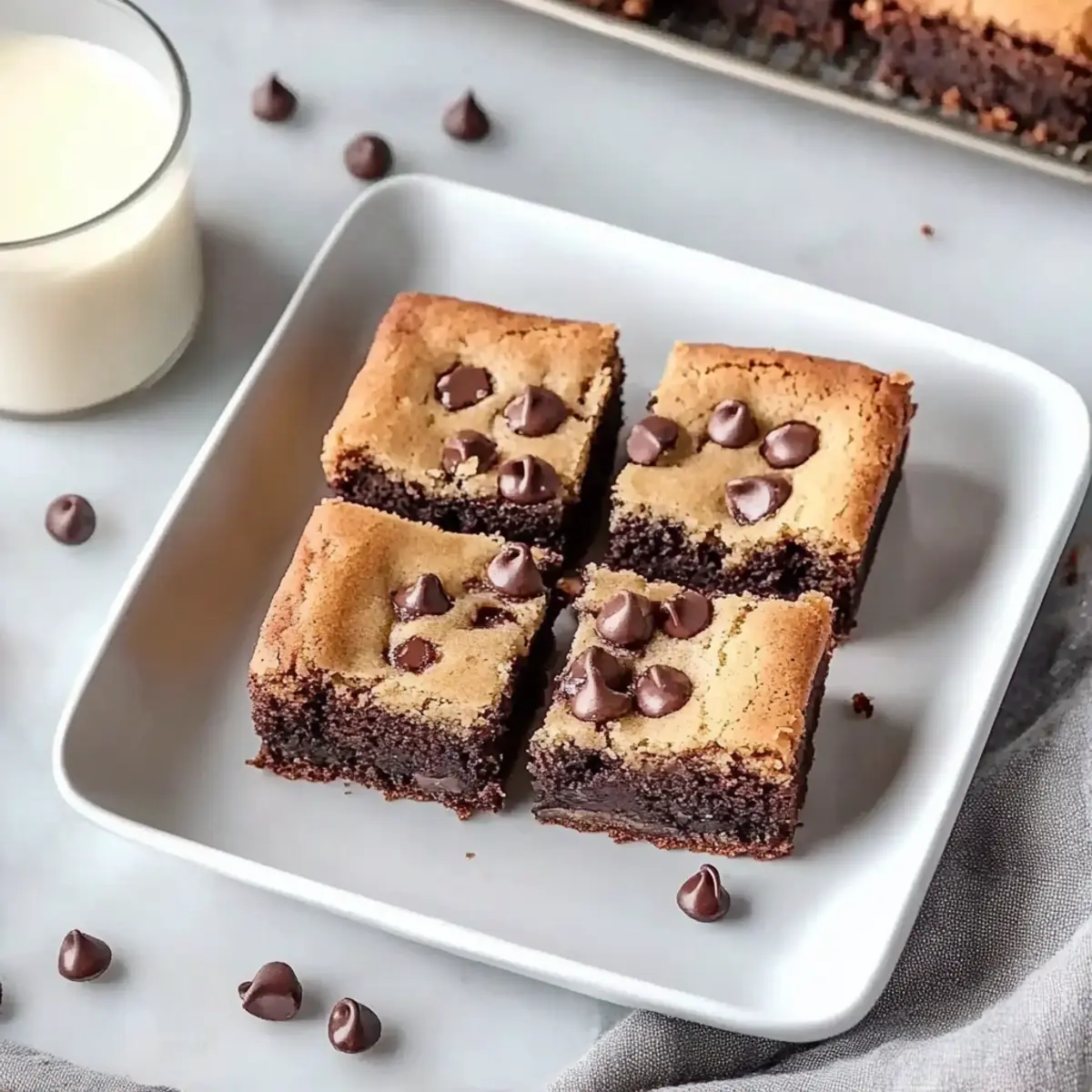 Decadent Double Layer Vegan Brookies: Irresistibly Delicious! 8 slrhod79vtq124ewc4uq