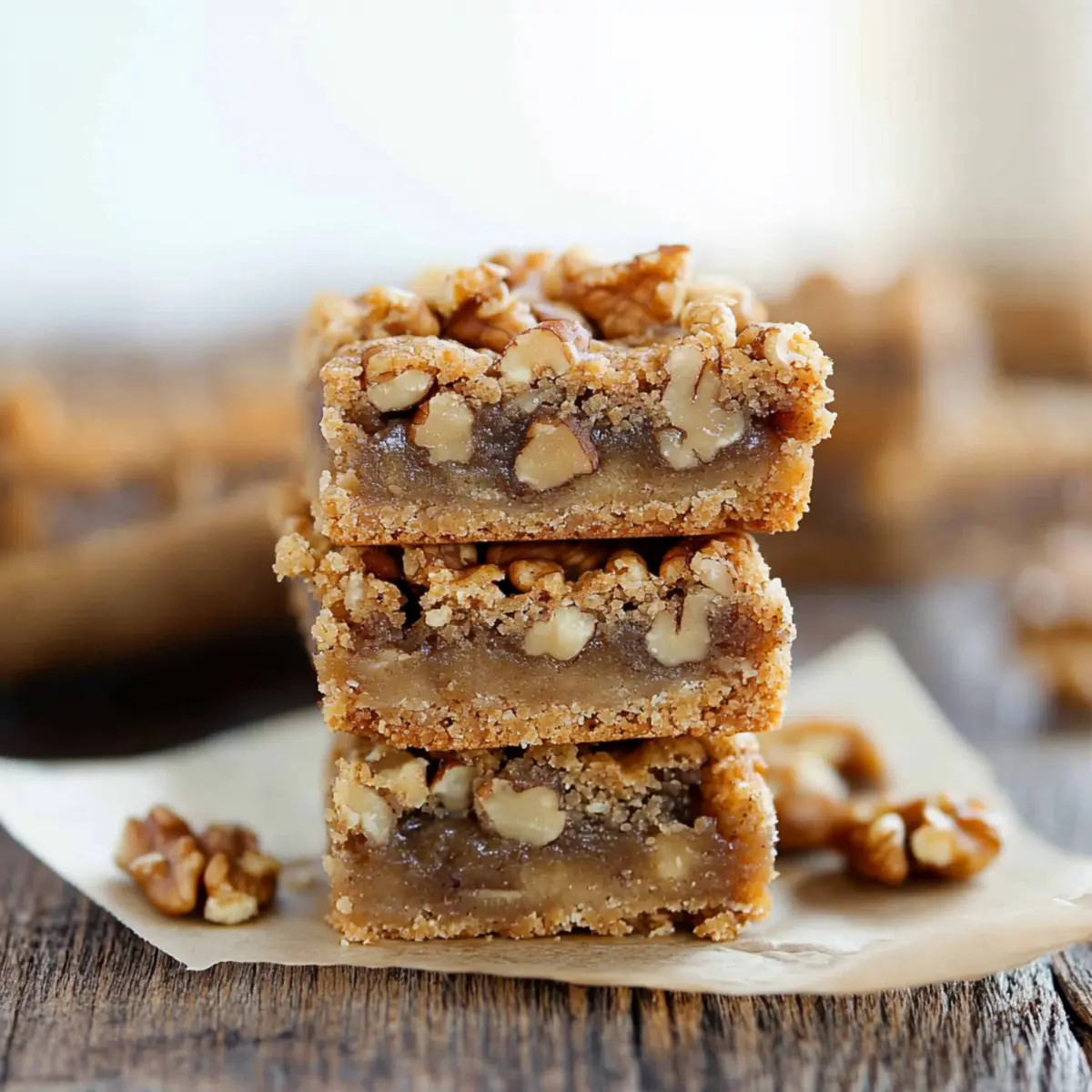 Irresistibly Sweet Gluten-Free Maple Walnut Bars for You 1
