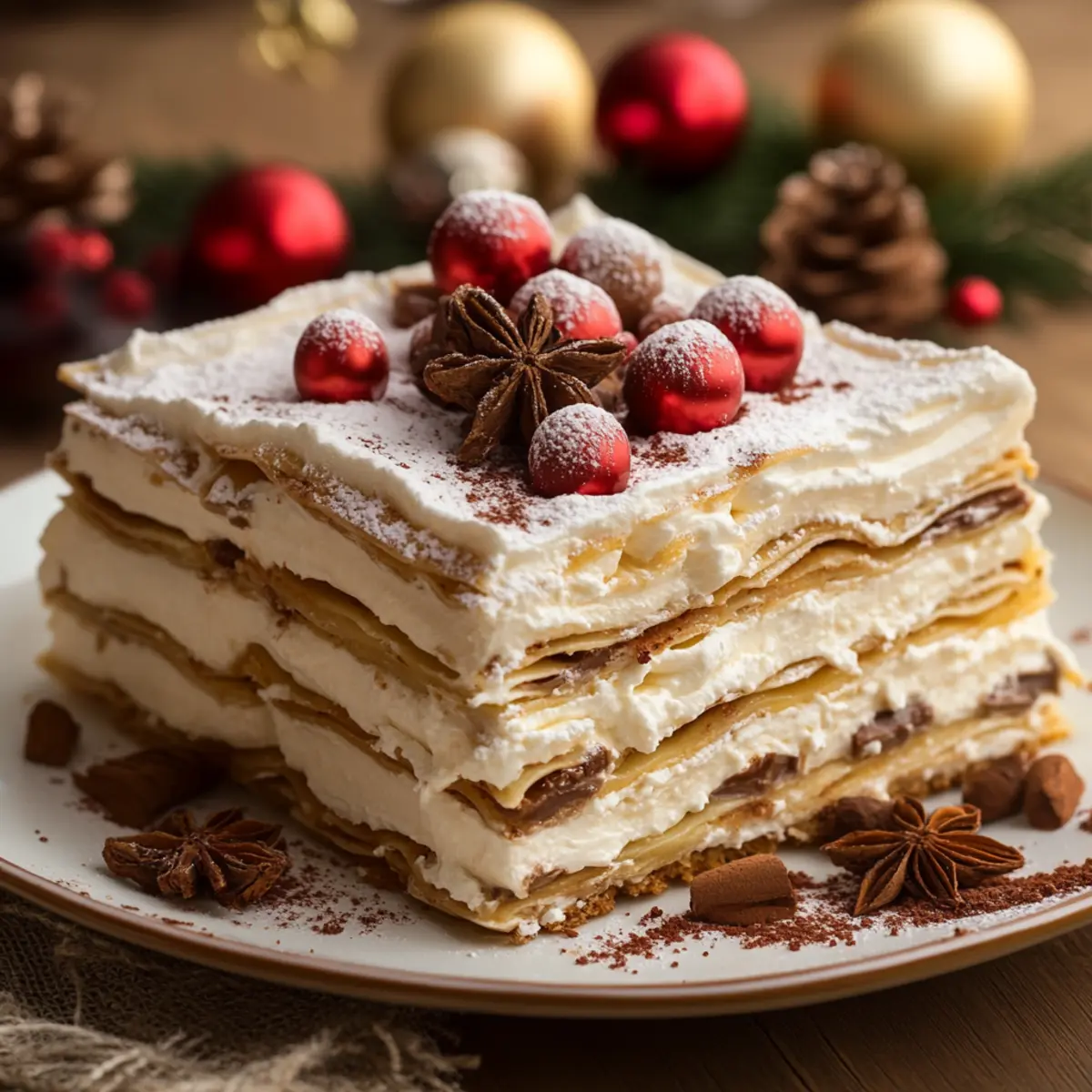 Indulge in This Easy No-Bake Christmas Lasagna Dessert 2