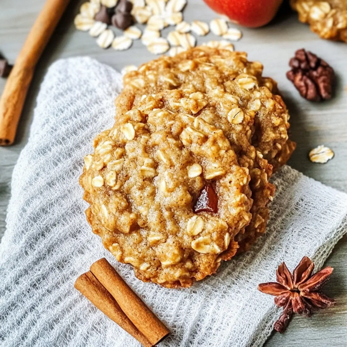 Deliciously Easy Vegan Applesauce Oat Cookies (Oil-Free, GF) 2