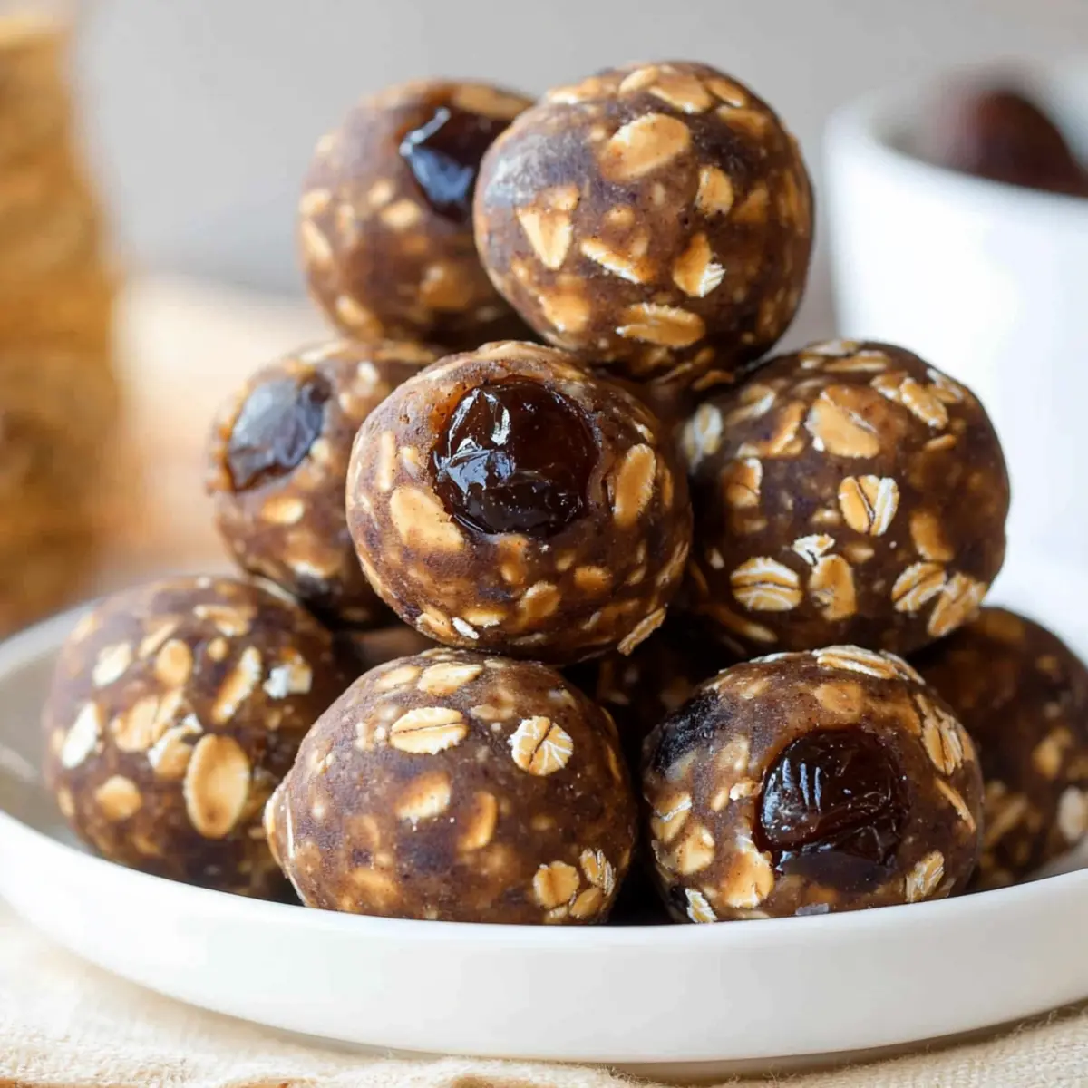 Wholesome Oat Peanut Butter Date Balls for Energizing Snacking 3