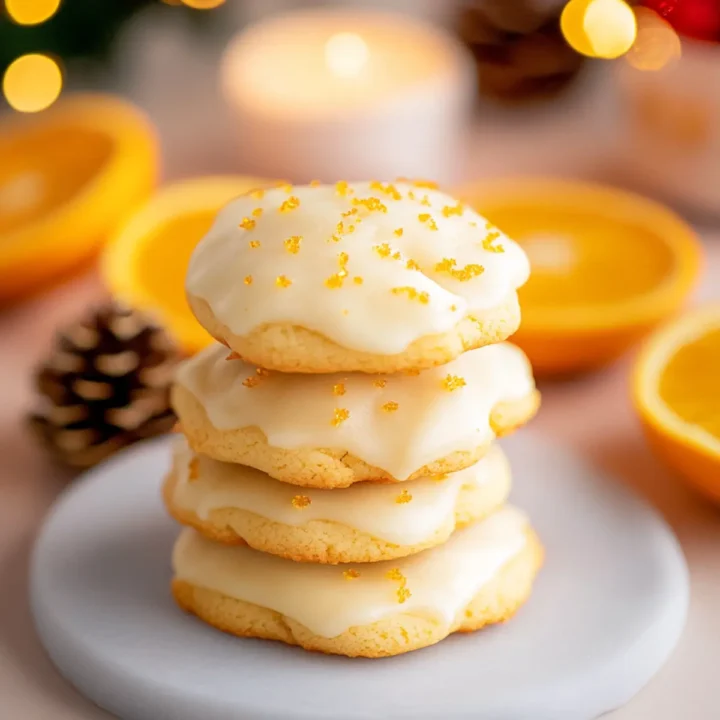 Irresistibly Fluffy Christmas Cookies with Fresh Orange Juice 37 Fluffy Christmas Cookies with Orange Juice