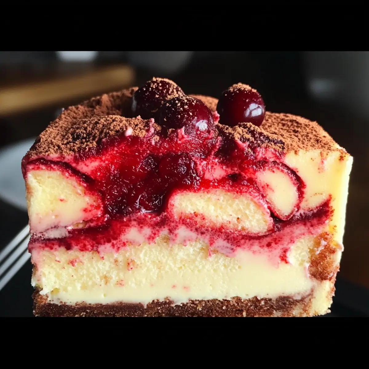 Delightfully Creamy Cranberry Tiramisu: No-Bake Indulgence 2